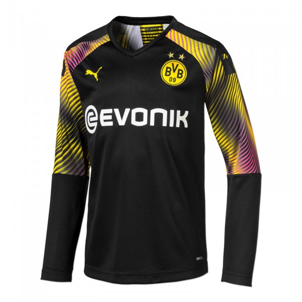 Camiseta Borussia Dortmund ML Portero 2019 2020 Negro